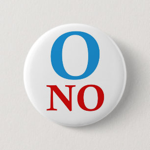 Bóton Redondo 5.08cm O nenhumas camisetas de Obama