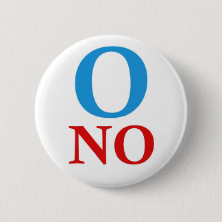 Bóton Redondo 5.08cm O nenhumas camisetas de Obama