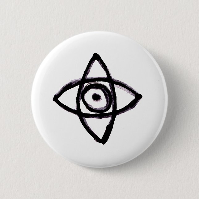 Bóton Redondo 5.08cm O observador (Frente)