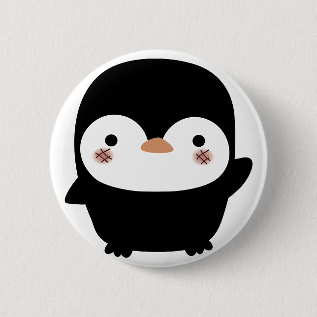 Bóton Redondo 5.08cm o pinguim (Frente)
