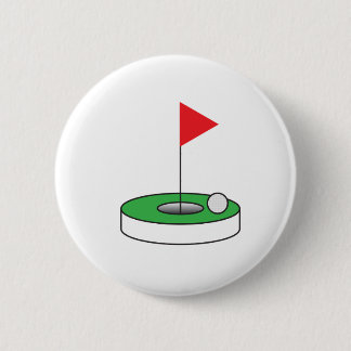 Bóton Redondo 5.08cm O pino do jogador de golfe