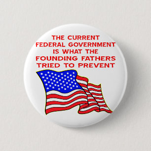 Bóton Redondo 5.08cm O que os fundadores tentaram impedir