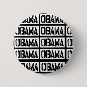 Bóton Redondo 5.08cm obama