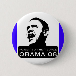 Bóton Redondo 5.08cm obama