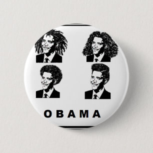 Bóton Redondo 5.08cm Obama