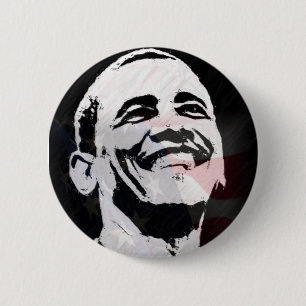Bóton Redondo 5.08cm Obama44