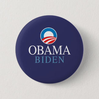 Bóton Redondo 5.08cm Obama Biden