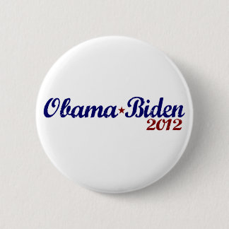 Bóton Redondo 5.08cm Obama Biden 2012