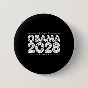 Bóton Redondo 5.08cm Obama Para O Presidente 2028 Obama 2028 Para Mulhe