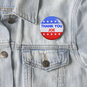 Bóton Redondo 5.08cm Obrigado Joe Biden