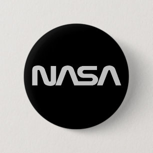 Bóton Redondo 5.08cm OBSCURIDADE do logotipo do cobra da NASA