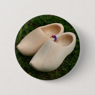 Bóton Redondo 5.08cm Obstruções de madeira holandesas