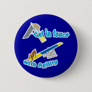 Bóton Redondo 5.08cm Obtenha InTouch com agilidade