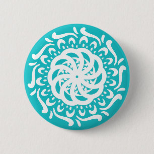 Bóton Redondo 5.08cm Oceana Mandala