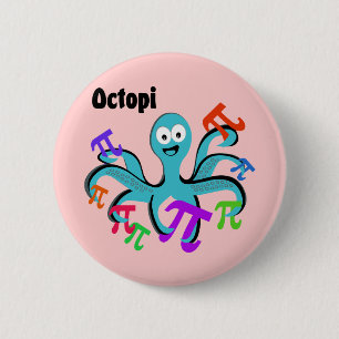 Bóton Redondo 5.08cm Octopi