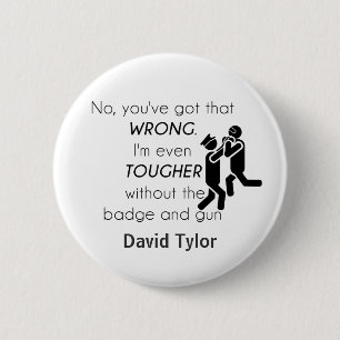 Bóton Redondo 5.08cm Ofertas do Piadas da Polícia