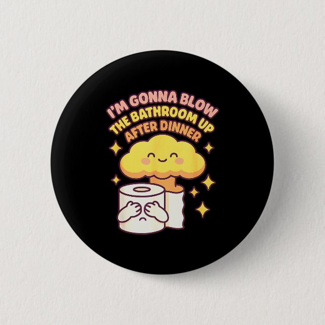 Bóton Redondo 5.08cm Offensive Thanksgiving Inappropriate Christmas Adu (Frente)