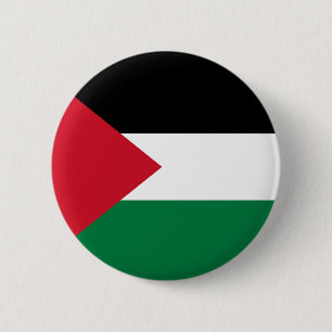 Bóton Redondo 5.08cm oficialmente pavilhão do Estado da Palestina