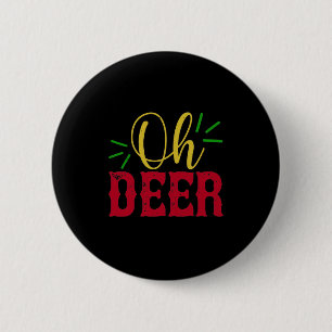 Bóton Redondo 5.08cm Oh Deer