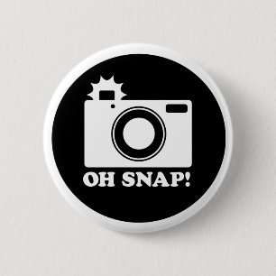 Bóton Redondo 5.08cm Oh pressão!!