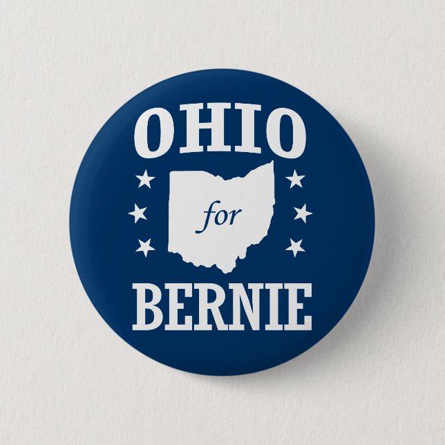 BÓTON REDONDO 5.08CM OHIO PARA BERNIE SANDERS (Frente)
