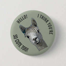 Bóton Redondo 5.08cm Olá!