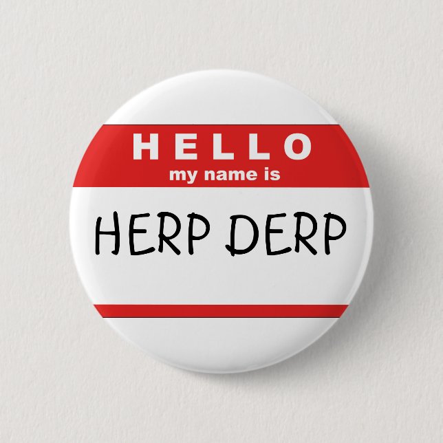 Bóton Redondo 5.08cm Olá! meu nome é (Frente)