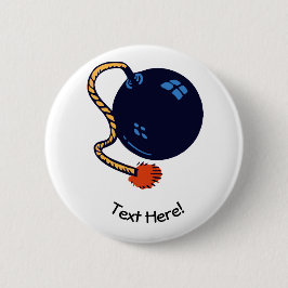 BÓTON REDONDO 5.08CM OLD BOMB