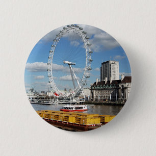 Bóton Redondo 5.08cm Olho de Londres