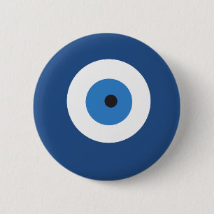 Bóton Redondo 5.08cm Olho Grego