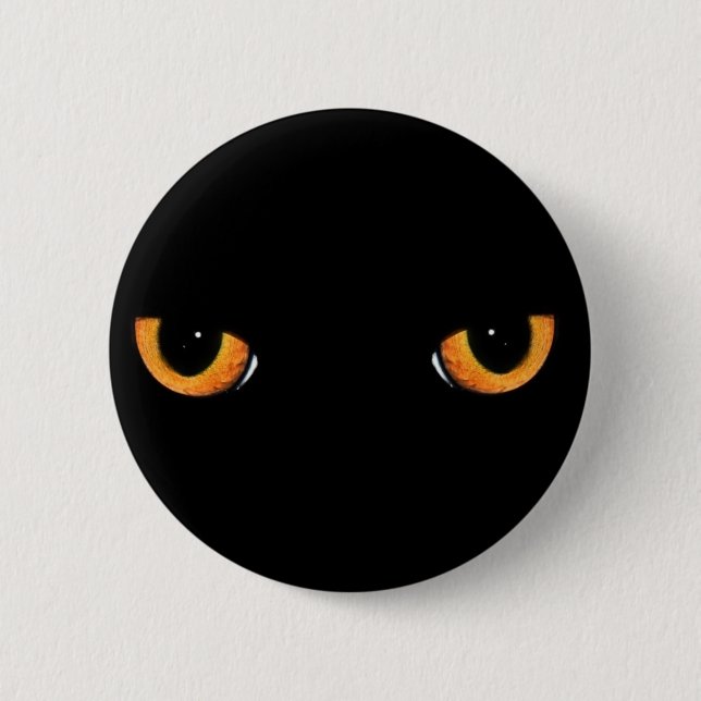 Bóton Redondo 5.08cm Olhos de gato (Frente)