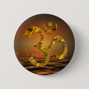 BÓTON REDONDO 5.08CM OM / AUM - OURO