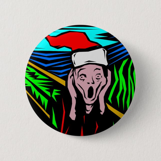 Bóton Redondo 5.08cm OMG é NATAL OUTRA VEZ! (Frente)