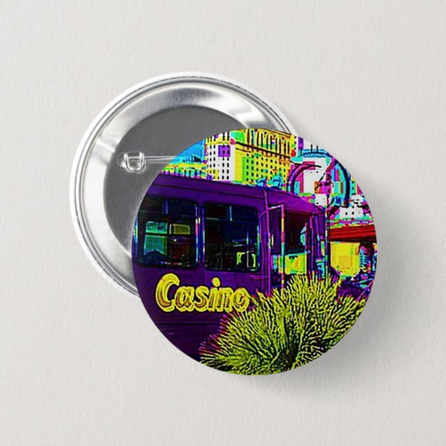 Bóton Redondo 5.08cm Onde coisas Legal Encontram o botão redondo padrão (Frente & Verso)