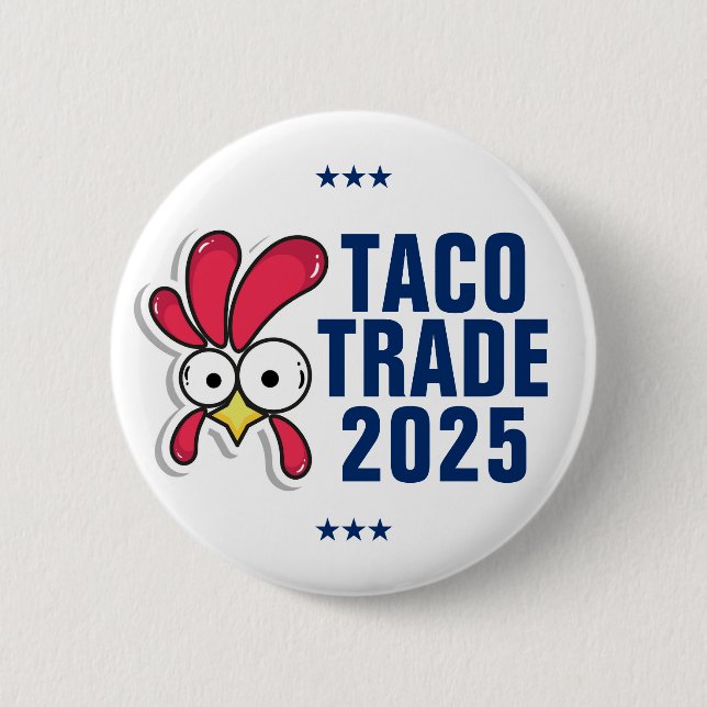 Bóton Redondo 5.08cm Opinião Política Anti-Trump (Frente)