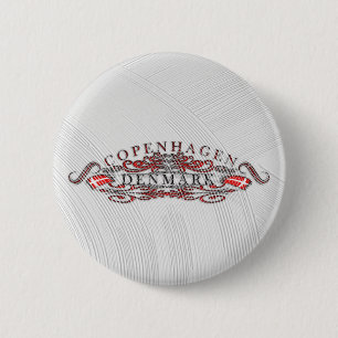 Bóton Redondo 5.08cm Orgulho de Copenhaga