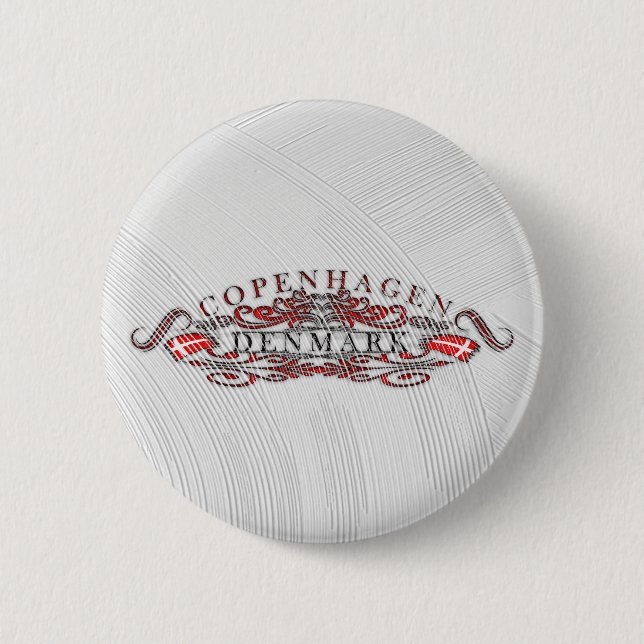 Bóton Redondo 5.08cm Orgulho de Copenhaga (Frente)