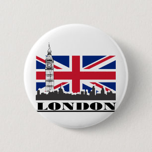Bóton Redondo 5.08cm Orgulho de Londres