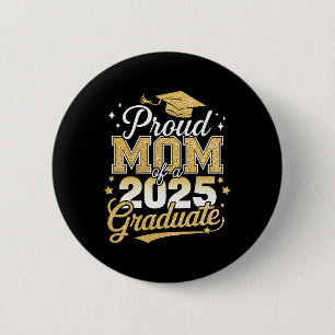 Bóton Redondo 5.08cm Orgulhosa Mãe De Um Cl De Graduação De Mais velho