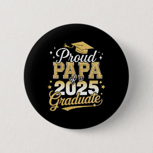 Bóton Redondo 5.08cm Orgulhoso Papa De Um Licenciado De Mais velho De 2