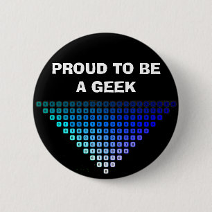 BÓTON REDONDO 5.08CM ORGULHOSO SER UM GEEK