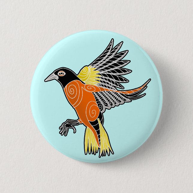 Bóton Redondo 5.08cm oriale das mamãs dos neferas (Frente)