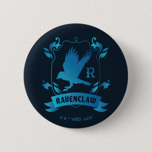 Bóton Redondo 5.08cm Ornamentado RAVENCLAW™ House Crest