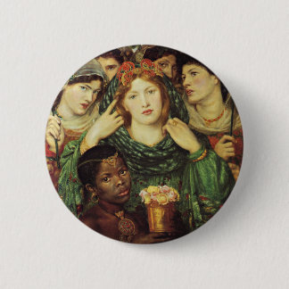 Bóton Redondo 5.08cm Os amados por Dante Raphael Rossetti