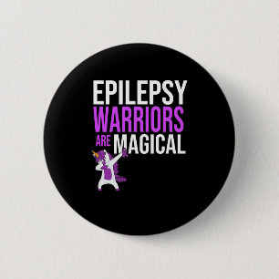 Bóton Redondo 5.08cm Os Guerreiros Epilepsia São Mágicos - Consciência