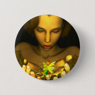 Bóton Redondo 5.08cm Os KRW Behold o botão da arte da fantasia