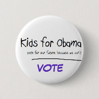 Os miúdos querem votar para Obama