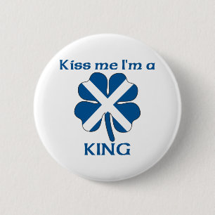Bóton Redondo 5.08cm Os Scottish personalizados beijam-me que eu sou