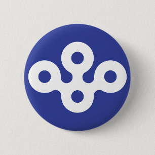 Bóton Redondo 5.08cm Osaka, Japão