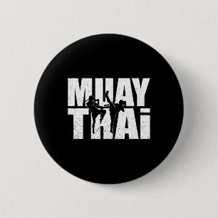 Bóton Redondo 5.08cm Ótimo Design de Muay Thai Treinamento de Lutador d